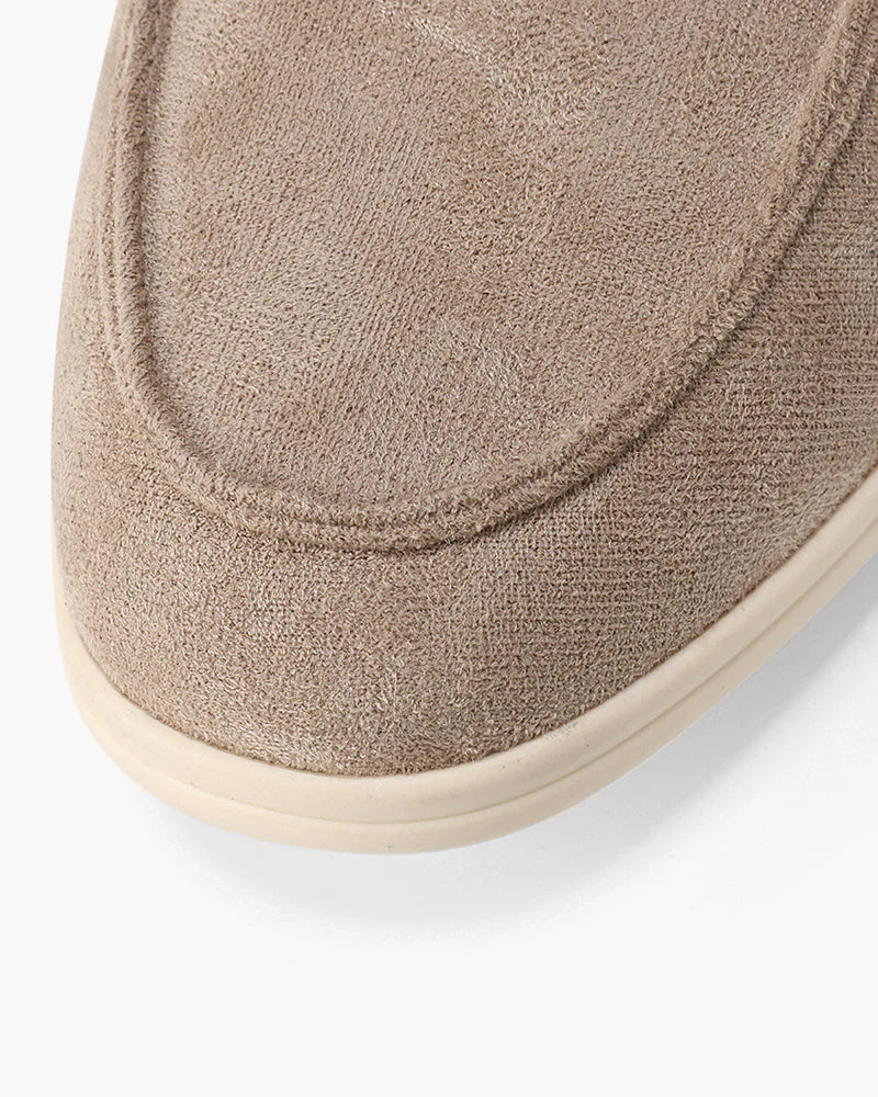 Altivieri men's suede loafers.