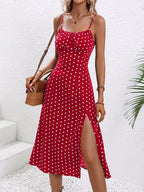 A boho-chic beach vacation look featuring the Altivieri 'The Amalfi' dress for women.