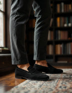 Altivieri Suede Penny Loafers