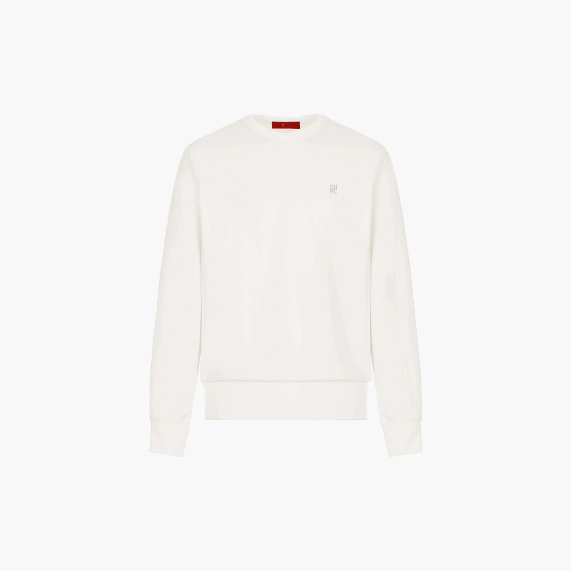 White sweater on a white background