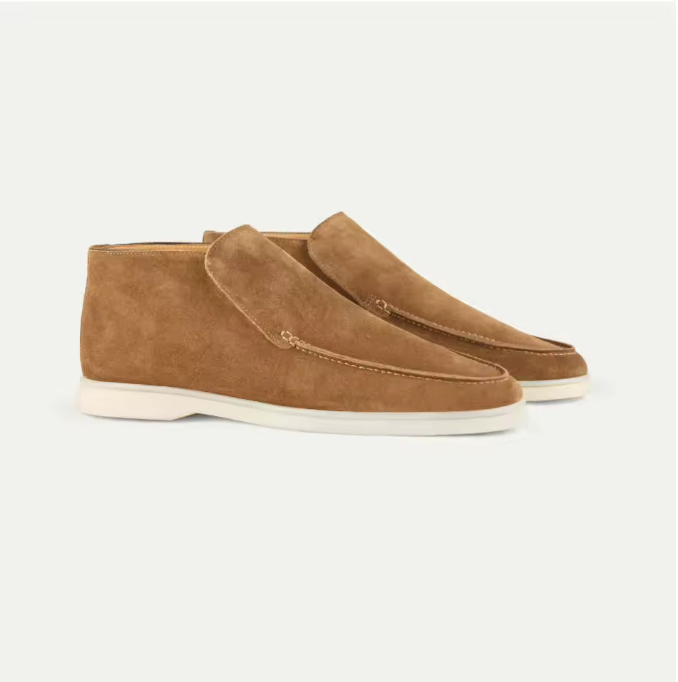 Altivieri High Suede Loafers