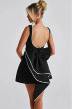Gala Pearl Bow Dress