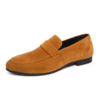 Altivieri Suede Penny Loafers