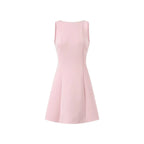 Pink dress on a white background