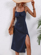 Amalfi Slit Midi Dress