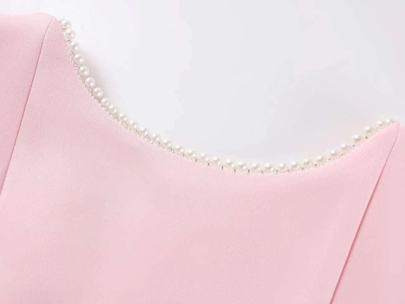 Gala Pearl Bow Dress