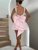 Gala Pearl Bow Dress