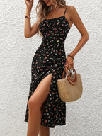 Amalfi Slit Midi Dress