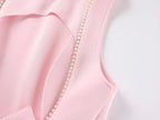 Gala Pearl Bow Dress