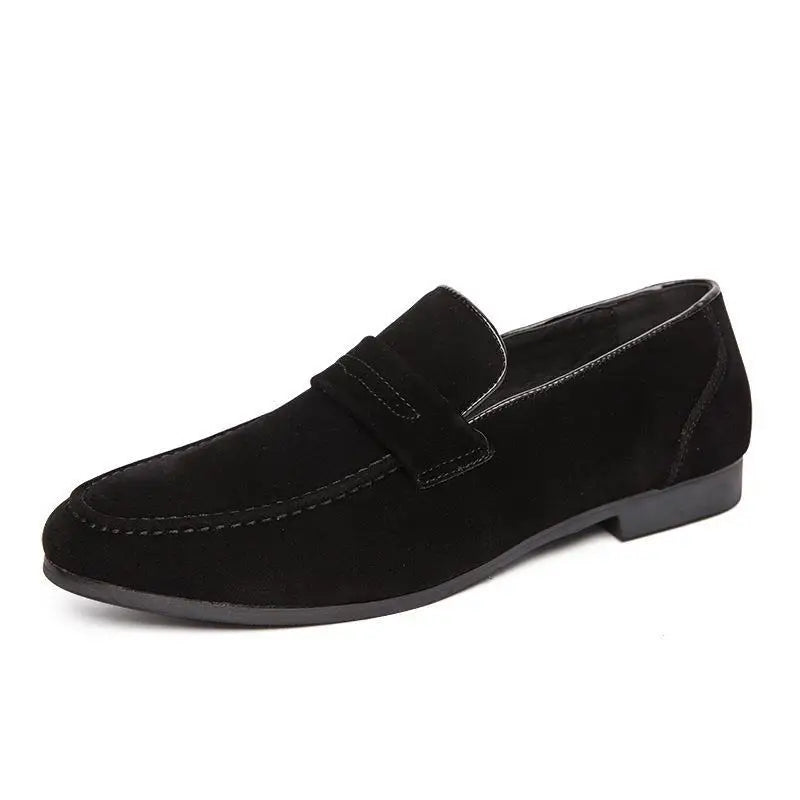 Altivieri Suede Penny Loafers