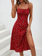 Amalfi Slit Midi Dress