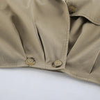 Cropped Trench Coat