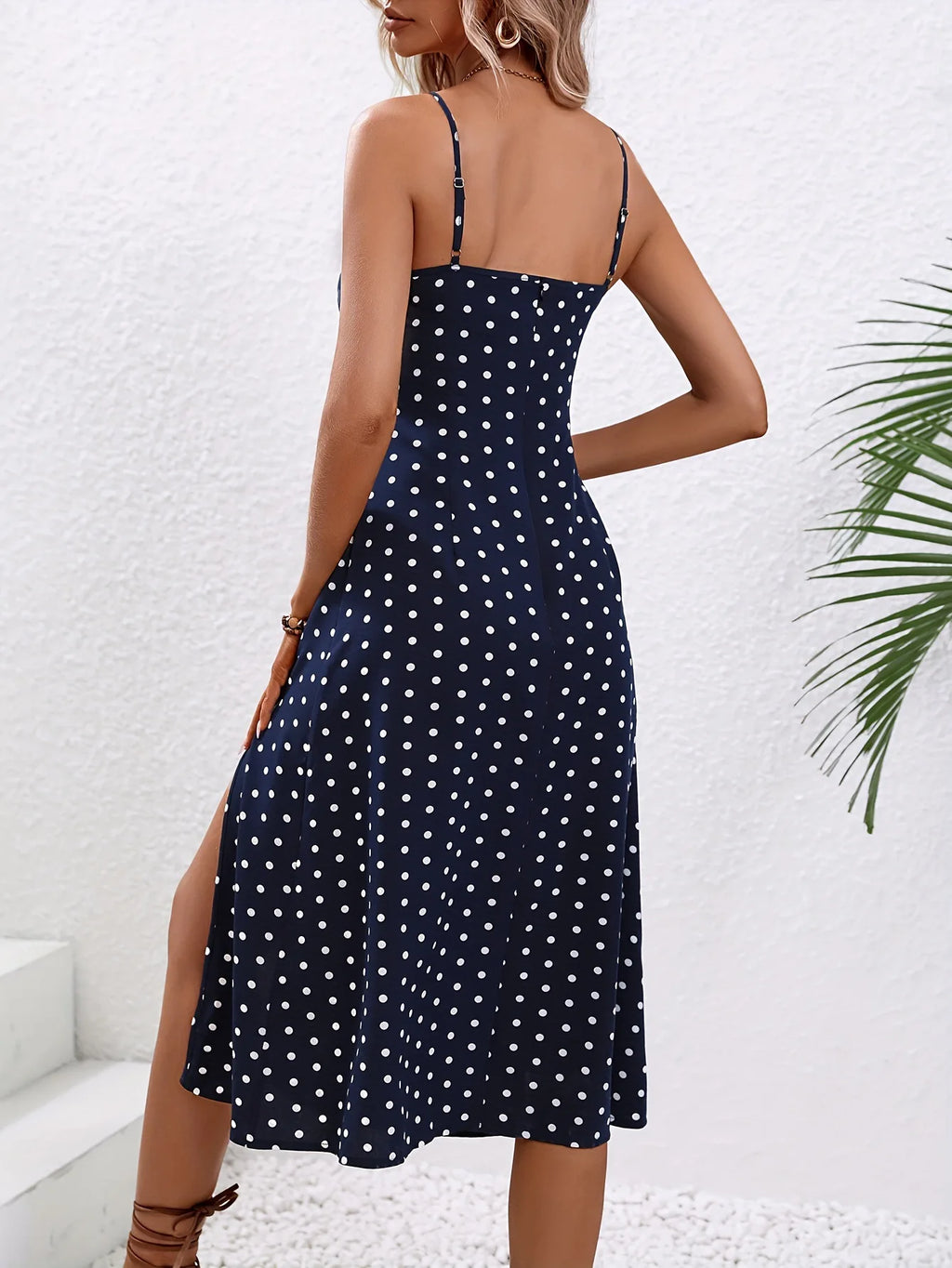 Amalfi Slit Midi Dress