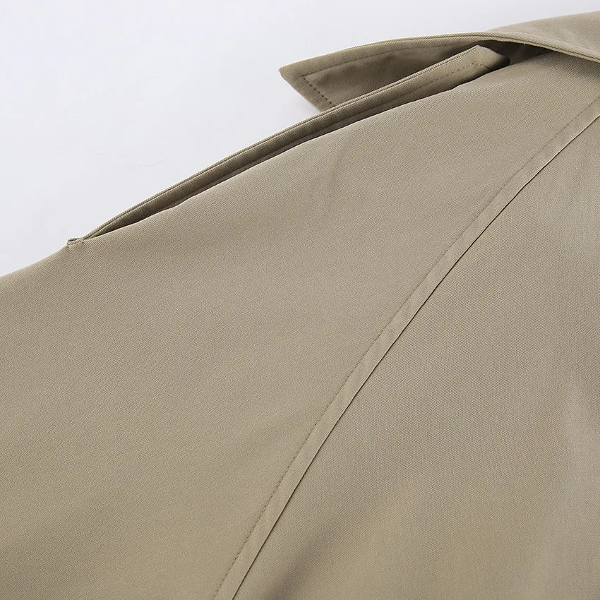 Cropped Trench Coat