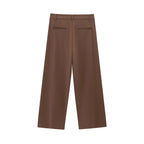 Brown pants on a white background