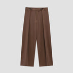 Brown pants on a white background