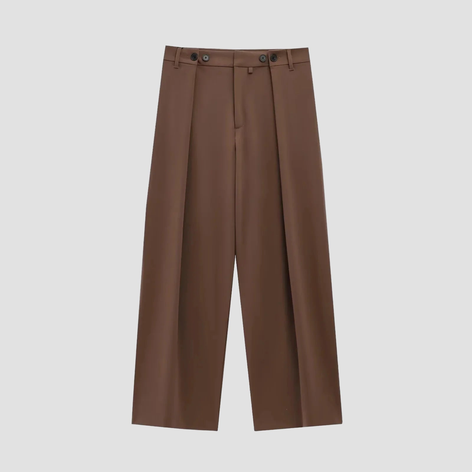 Brown pants on a white background